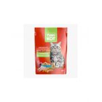 Hrana umeda pisici Wise Cat cu iepure suculent in sos 100g Engross (24buc/bax)