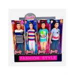 Papusa Baiat Fashion Style, 32×10cm, multicolor, +3ani, en-gros