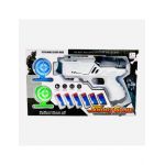 Pistol de jucarie Shoot Game, cu tinte si ventuze din burete, 30×18cm, +3ani, en-gros