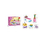 Set constructii cu piese din plastic Engros, 41 piese