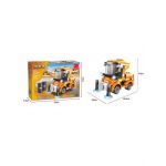 Set constructii cu piese din plastic Engros ro20, 138 piese