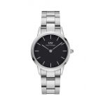 Daniel Wellington ceas Iconic Link femei, culoarea argintiu
