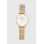 Daniel Wellington ceas Petite 28 Evergold femei, culoarea auriu