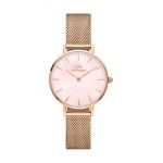 Daniel Wellington ceas Petite 28 femei, culoarea roz