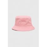 Kangol palarie din bumbac culoarea roz, bumbac