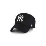 47brand șapcă MLB New York Yankees culoarea negru, cu imprimeu  B-MVPSP17WBP-BKW