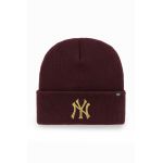 47brand caciula Mlb New York Yankees culoarea bordo,