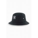 47brand palarie din bumbac New York Yankeees culoarea negru, bumbac