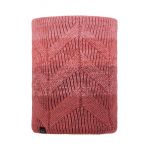 Buff fular impletit femei, culoarea roz, neted