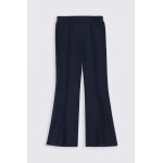 Coccodrillo pantaloni copii culoarea albastru marin, neted