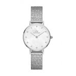 Daniel Wellington ceas Petite 28 Lumine femei, culoarea argintiu