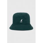 Kangol palarie din bumbac culoarea verde, bumbac