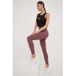 Puma jambiere de yoga Studio Yourmove Ultrabare femei, culoarea violet, neted
