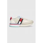 Tommy Jeans sneakers En0en02055 Cleat Low culoarea bej