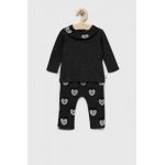United Colors of Benetton compleu bebe culoarea gri