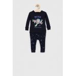 GAP pijamale de bumbac pentru copii culoarea albastru marin, modelator