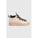 Native pantofi Fitsimmons femei, culoarea roz, cu toc plat, izolare usoara
