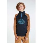 Protest bluza copii culoarea albastru marin, modelator