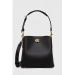 Coach poșetă de piele Willow culoarea negru C3916