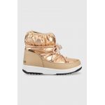Moon Boot cizme de iarna copii culoarea auriu