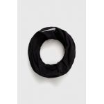 Nike fular impletit culoarea negru, neted