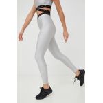 Puma colanti femei, culoarea gri, neted
