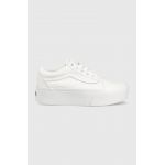 Vans teniși old skool stackform femei, culoarea negru VN0A7Q5MW001-WHITE