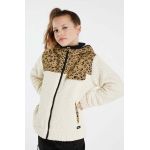 Protest bluza copii culoarea bej, cu glugă
