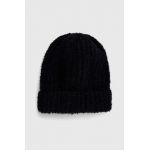 Answear Lab caciula culoarea negru, din tricot gros