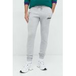 Hollister Co. pantaloni de trening barbati, culoarea gri, melanj