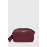 HUGO poșetă culoarea bordo 50490172