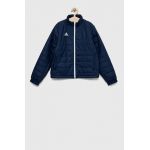 Adidas Performance geaca copii culoarea albastru marin