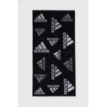 adidas Performance prosop din bumbac culoarea negru HS2056