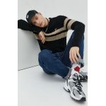 Hollister Co. pulover barbati, culoarea negru