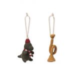 Konges Sløjd pandantiv bebeluș 2-pack