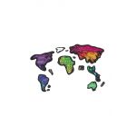 1DEA.me hartă răzuibilă Travel Map Magnetic World