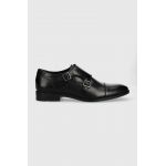 Aldo pantofi de piele Holtlanflex barbati, culoarea negru, 13180582.HOLTLANFLEX