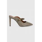 Kurt Geiger London papuci Duke culoarea auriu 4268540609