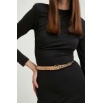 Answear Lab curea femei, culoarea auriu