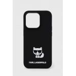 Karl Lagerfeld Husă pentru telefon iPhone 14 Pro 6,1'' culoarea negru