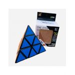 Cub Rubik PIRAMIDĂ 3 nivele, black line, 7×7cm, +3ani,en-gros
