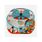 Gentuta din plastic pentru fetite, cu alimente si accesorii pentru picnic, Outdor Picnic, multicolor, 21×18×9cm, +3ani, en-gros