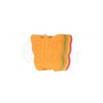 Notes adeziv in forma de fluture, format mare, 70X70mm Engros