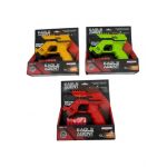 Pistol de jucarie Eagle Agent, soft bullets, 22×20cm, +6ani, en-gros