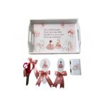 Set taiere mot, 5 piese, model Printesa Unicorn, en-gros