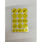 Stickere Bravo,10foli/set Engros