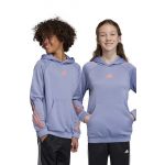 Adidas bluza copii U TI HOODIE cu glugă, cu imprimeu