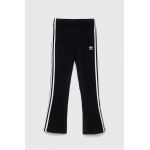 Adidas Originals pantaloni de trening pentru copii culoarea negru, cu imprimeu