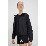 Adidas Performance windbreaker Run It culoarea negru, de tranzitie