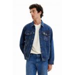 Desigual geaca jeans barbati, de tranzitie
